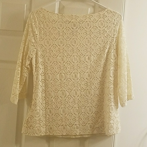 Banana Republic Lace Shirt NWT - Picture 2 of 3